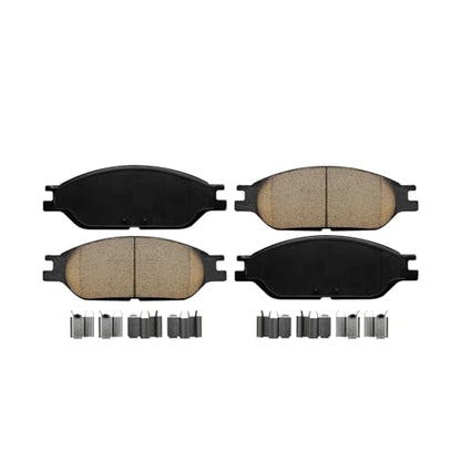 Detroit Axle - Brake Pads for Ford 1999-2003 Windstar, Front and Rear - size: 6P58095/Kit