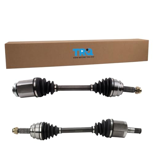 TRQ Front CV Axle Shaft Assembly Set Driver & Passenger Side