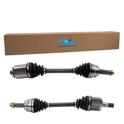TRQ Front CV Axle Shaft Assembly Set Driver & Passenger Side