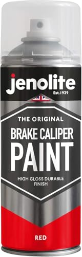 JENOLITE Brake Caliper Paint Aerosol, Red 1x13.5oz - color: Red, size: 13.5 Ounce (Pack of 1)