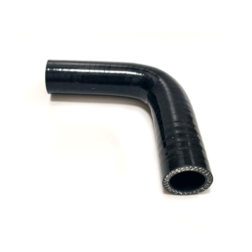 90 Degree 1‘’ inch 25mm Elbow Coupler Hose Silicone 4-Ply Reinforced Turbo Intercooler Intake Piping Hoses High Temp (ID 1"(25mm)) - size: ID 1"