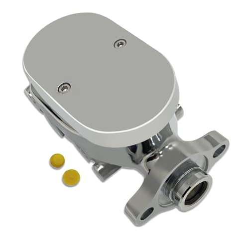 Aluminum Brake Master Cylinder 1 1/8" Bore with Smooth Cap