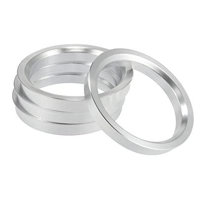 X AUTOHAUX 4pcs Aluminium Alloy Hub Centric Rings Wheel Center Spacer - size: 60.1mm