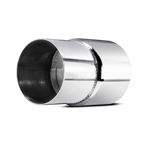 Universal 2.25" ID 2.5" ID Exhaust Pipe Adapter Connector Reducer 304 Stainless Steel 2.25 Inch to 2.5 Inch 2 1/4” ID to 2 1/2” ID kit - size: 2.25" ID to 2.5" ID