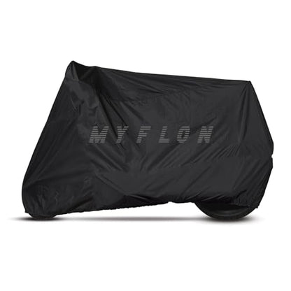 Motorcycle Cover All Season Universal Waterproof Sun Outdoor and Indoor Protection &MYFLON Motorcycles Vehicle Cover (Extra Large TOPCASE) - size: EXTRA LARGE TOPCASE