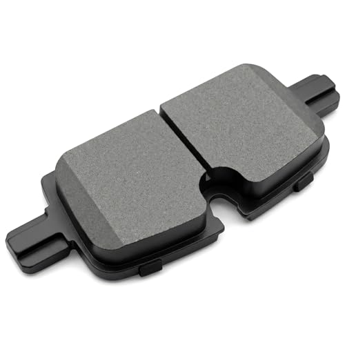 D2173 D2174 Front Rear Ceramic Brake Pads With Clips For Chevrolet Silverado 1500 2019-2022,Suburban 2021-2022,Tahoe 2021-2023,Cadillac Escalade/ESV 2021-2022,GMC Sierra 1500 2019-2022,Yukon 2021-2023 - size: D2173 D2174