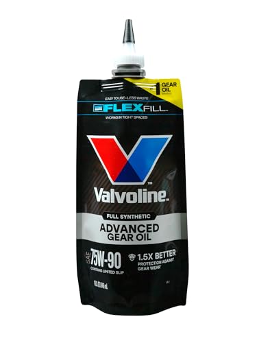 Valvoline FlexFill Advanced Full Synthetic 75W-90 Gear Oil 1 Quart Pouch - size: 75W-90, style: Advanced