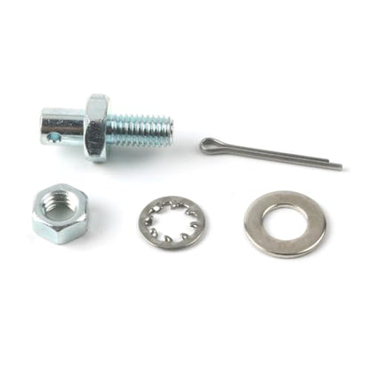 Throttle Cable Adapter Stud Kit #8009 for 1977-later Chevrolet Steel (Includes Nut, Washers, and Cotter Pin)
