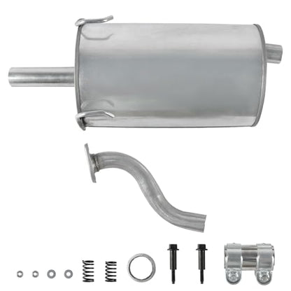 Quiet-Flow SS 54427 Direct Fit Exhaust Muffler Assembly 1.75" Inlet (OD) 2.25" Outlet (OD) Compatible with Honda CR-V 2002 2003 2004 2005 2006