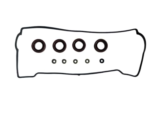 Engine Valve Cover Gasket Set Fits for Toyota Camry 02-09,Corolla 09-12,Highlander 01-17,Matrix 09-13,RAV4 01-08,Solara 02-08,for Scion tC 05-10,xB 08-15,for Pontiac Vibe 09-10,2.0L 2.4L L4,VS50440R