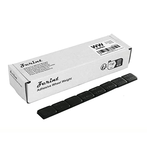 WW-050RBb Wheel Adhesive Stick-on Weight Mellow Style 1/2 oz 192 pcs - color: Black, size: 0.5oz - 192 pcs