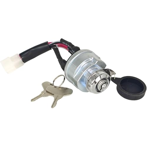 EZROAD Ignition Switch SBA385201890 87760272 Compatible with New Holland TC30 2120 1920 3415 1720 1320 1220 1520 1620 1120 1215 1715 CM224 CM222 CM274 CM272 4WD 2WD 27HP 22HP Compact Tractor Mower