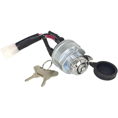 EZROAD Ignition Switch SBA385201890 87760272 Compatible with New Holland TC30 2120 1920 3415 1720 1320 1220 1520 1620 1120 1215 1715 CM224 CM222 CM274 CM272 4WD 2WD 27HP 22HP Compact Tractor Mower