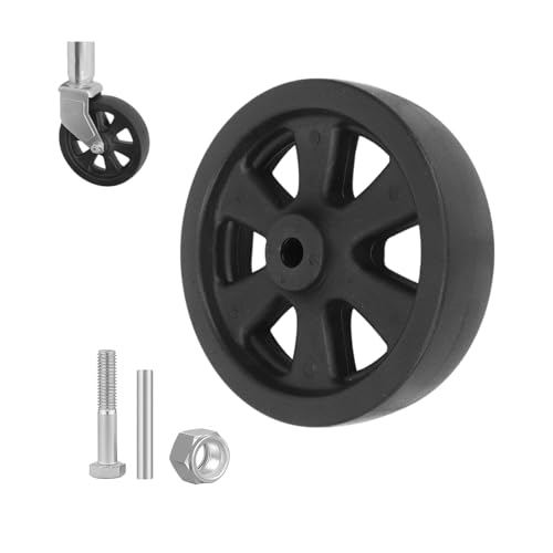 Trailer Jack Caster Wheel, 6 Inch Trailer Tongue Jack Wheel with 1200LB Load Capacity, Utility Replacement Parts Accessories, Suitable for Hitch Camper RV - size: 8 Inch