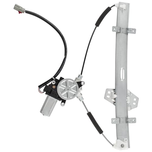 BOXI 741-766 Front Left Driver Side Power Window Regulator with Motor Fit for Honda Accord 1998 1999 2000 2001 2002 4 Door Sedan / 72250-S84-A02
