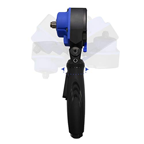 Astro Tool 1834 1/2" Nano Flex-Head Angle Impact Wrench - 400ft/lb - size: 1/2"