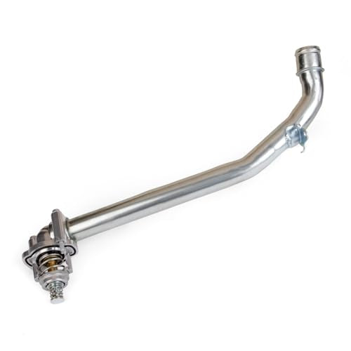 MITZONE Coolant Thermostat Housing Assembly compatible with 2017-2023 Buick Cadillac Chevy GMC Vehicles - LaCrosse Regal XT5 XT6 Blazer Acadia 3.6L Replace