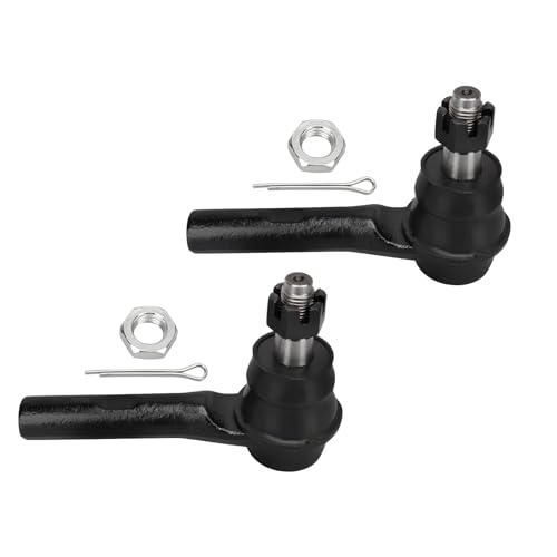 4Pcs Front Inner and Outer Tie Rod End ES3461 EV317 - size: ES3461 EV317