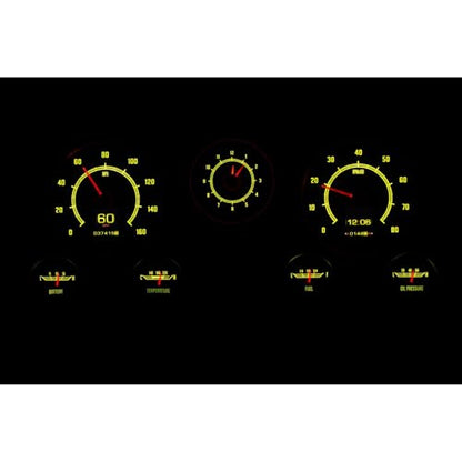 Dakota Digital RTX-67C-PU-X Retrotech Gauge Instrument System Compatible with 1967-72 Chevy / GMC Pickup