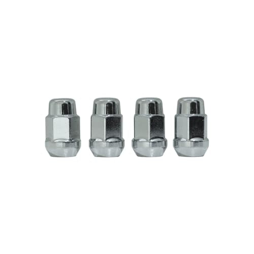 Gorilla Automotive 41137B Acorn Bulge Seat Lug Nuts (12mm x 1.50 Thread Size) - size: M12-1.50 Acorn Bulge Closed End 4 Lugs