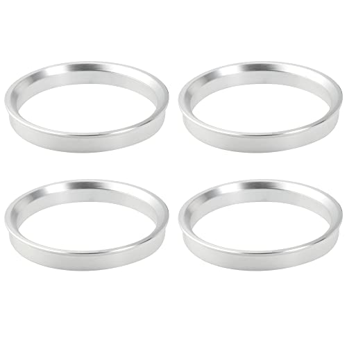 X AUTOHAUX 4pcs Aluminium Alloy Hub Centric Rings Wheel Bore Center Spacer - size: 64.1mm