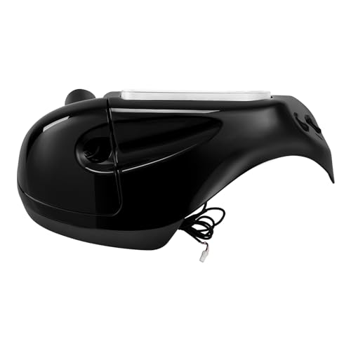 Green-L Lower Vented Leg Fairings with 6.5" Speakers and LED Turn Signals Light Kit Fit for Harley Touring Road King Street Glide Electra Glide Ultra 2014-2024 - color: Gloss Black w/ Speakers