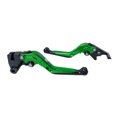 Brake Clutch Levers Replacement for Kawasaki Ninja 500 400 300 - color: Green