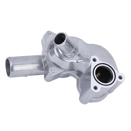 Upgraded Aluminum Thermostat Housing Assembly with Sensor, 1 Hole - size: Mustang 2005-2010, 1 Hole