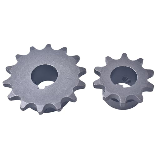 Jackshaft Sprockets with UCFL204 Pillow Block Bearings Go Kart Minibike Complete Jackshaft Kit 3/4" X 10" 40/41/420 Chain - size: 3/4" X 10"