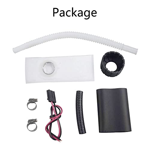 255LPH High Performance Electric Fuel Pump Replace Walbro GSS340 with Installation Kits - size: GSS340