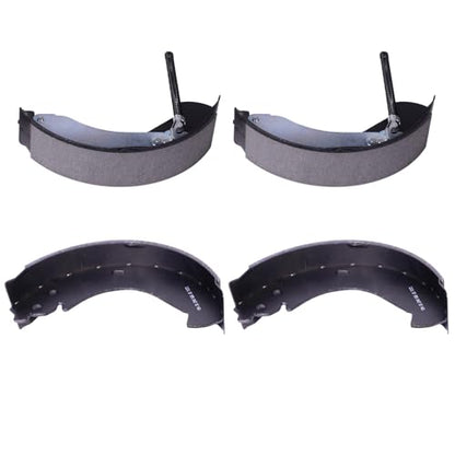 Replacement Rear Drum Brake Shoes Set - For 2005-2008 Chevrolet GMC Silverado Sierra 1500 modles(S855) - style: S855V