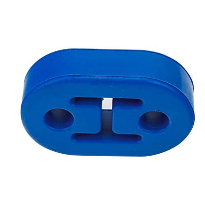 Exhaust Hangers Upgrade EPDM(More Durable than Rubber) Muffler Bushing Insulator Shock Absorbent Mount Bracket 2 Hole 12mm (73mm x 47mm x 21mm) Universal Fit - 4PCS (Blue) - color: BLUE