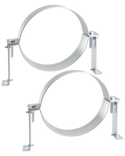 10 Inch Adjustable Chimney Pipe Strap Clamp Bracket