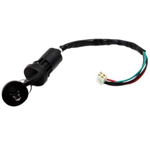 PRO BAT Complete Electrics Wiring Harness Kit D8EA Spark Plug CDI Ignition - color: White Spark Plug & Black Performance Coil