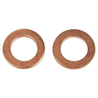 TRQ Rear Brake Caliper Set Zinc Coated Brackets Hardware - color: Replacement, size: CLA32207