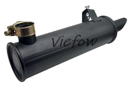 105-296 Mower Exhaust Muffler Included Mounting Clamp Kit