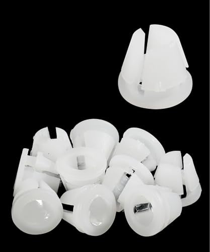 10PCS Car Clips,Car Accessories Headlight Retaining Clip,Headlight Clips,Turn Signal Housing Gasket,Headlight Assembly Grommet Retaining Clip Nut Replacement,Replace #N811169S 90189-06111