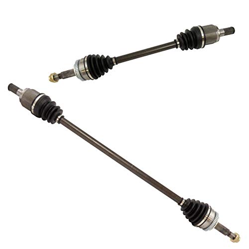 TRQ Front 2 Piece CV Axle Shaft Assembly Set - style: CSA73007
