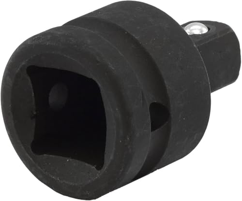 NEIKO 30237A 3/4" Female to 1/2" Male Impact Adapter | Socket Adapter Reducer | For Use with Impact Guns/Wrenches, Breaker Bars or Ratchets - size: 1-Pc, style: Adapter Reducer