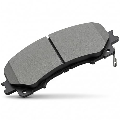 D1736 D905 Front Rear Ceramic Brake Pads With Clips For 2014-2021 Infiniti Q50 8pcs - size: D1736 D905
