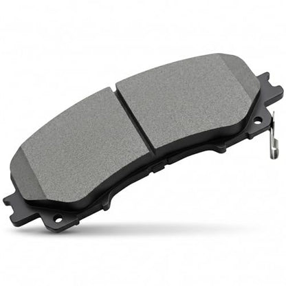 D1736 D905 Front Rear Ceramic Brake Pads With Clips For 2014-2021 Infiniti Q50 8pcs - size: D1736 D905
