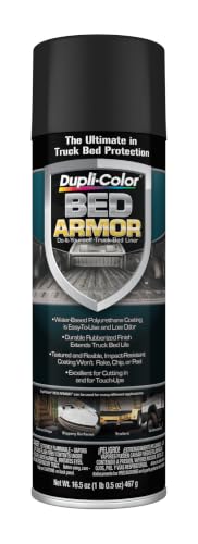 Dupli-Color Bed Armor Truck Bed Coating Aerosol, Satin, Black, 16.5 oz
