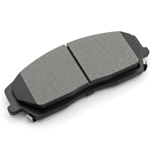D1056 D1057 Front Rear Ceramic Brake Pads With Clips Fit For 2005-2020 CHRYSLER 300,For 2009-2018 DODGE CHALLENGER,For 2006-2017 DODGE CHARGER,For 2005-2008 DODGE MAGNUM (8 pcs) - size: D1056 D1057