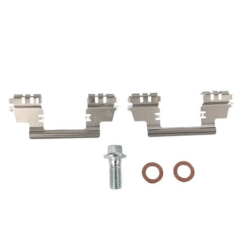 cciyu Front Left & Right Brake Calipers With Bracket 18B5017A 18B5016A - size: Front[18B5017A+18B5016A]