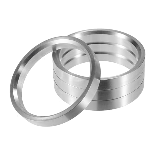 X AUTOHAUX 4pcs OD 75mm to ID 64.1mm Aluminum Alloy Car Hub Centric Rings Wheel Bore Center Spacer - size: 75mm ID to 64.1mm OD