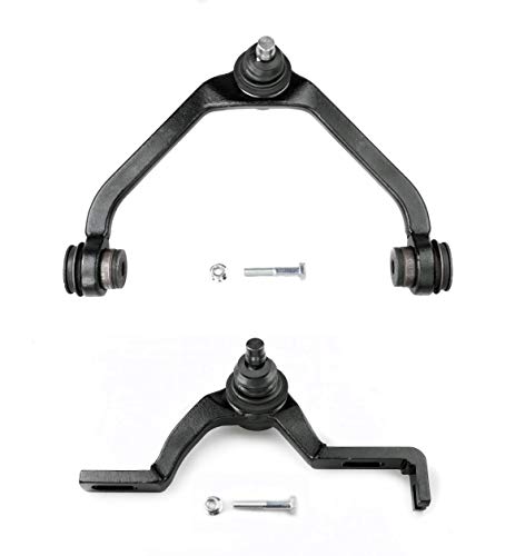 K8710 K8708 2PCS Front Upper Driver & Passenger Side Control Arm and Ball Joint Assembly Compatible with Ford Explorer Sport Trac Ranger Mazda B2500 B3000 B4000 Mercury Mountaineer - style: 2pcs; Fit 2Pc Design,Front Torsion Bar