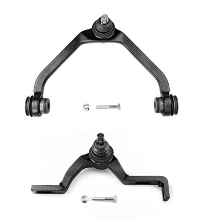 K8710 K8708 2PCS Front Upper Driver & Passenger Side Control Arm and Ball Joint Assembly Compatible with Ford Explorer Sport Trac Ranger Mazda B2500 B3000 B4000 Mercury Mountaineer - style: 2pcs; Fit 2Pc Design,Front Torsion Bar