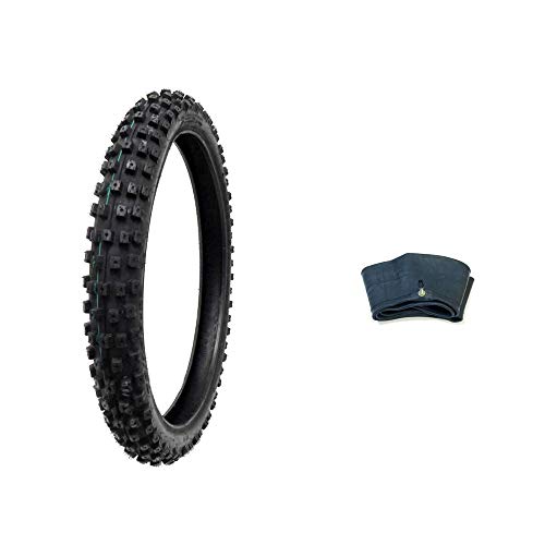 MMG 70/100-19 Dirt Bike Tire & Tube Combo Valve, All-Season Compound