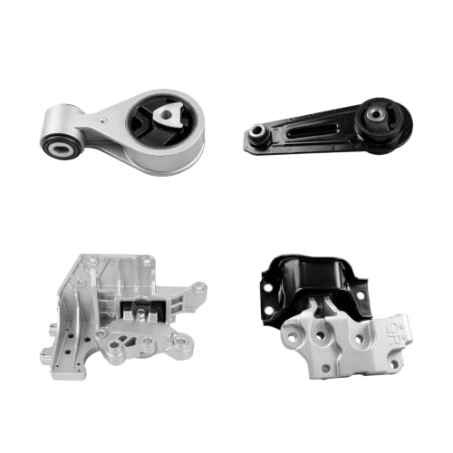4PC Engine & Trans Mount Set for 2008-2015 Nissan Rogue Rogue Select 2.5L - size: 2008-2013 Nissan Rogue 2.5L L4