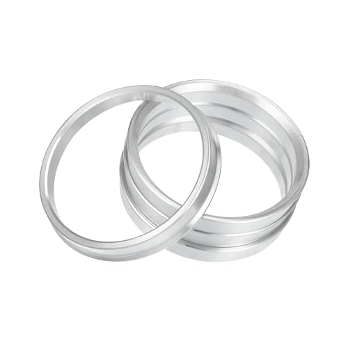 4pcs OD 74.1mm to ID 66.9mm Aluminum Alloy Car Auto Hub Centric Rings Wheel Bore Center Spacer Replacement Durable Material